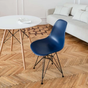 DERSTUHL Комплект стульев пластиковых 2 шт Black Eames