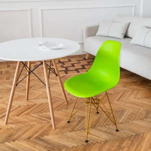 Второе фото. DERSTUHL Стул пластиковый Gold Eames