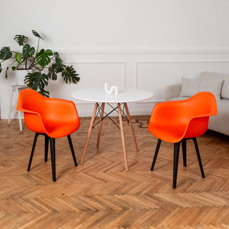 DERSTUHL Комплект стульев пластиковых 4 шт Plast Eames (изображение №2)