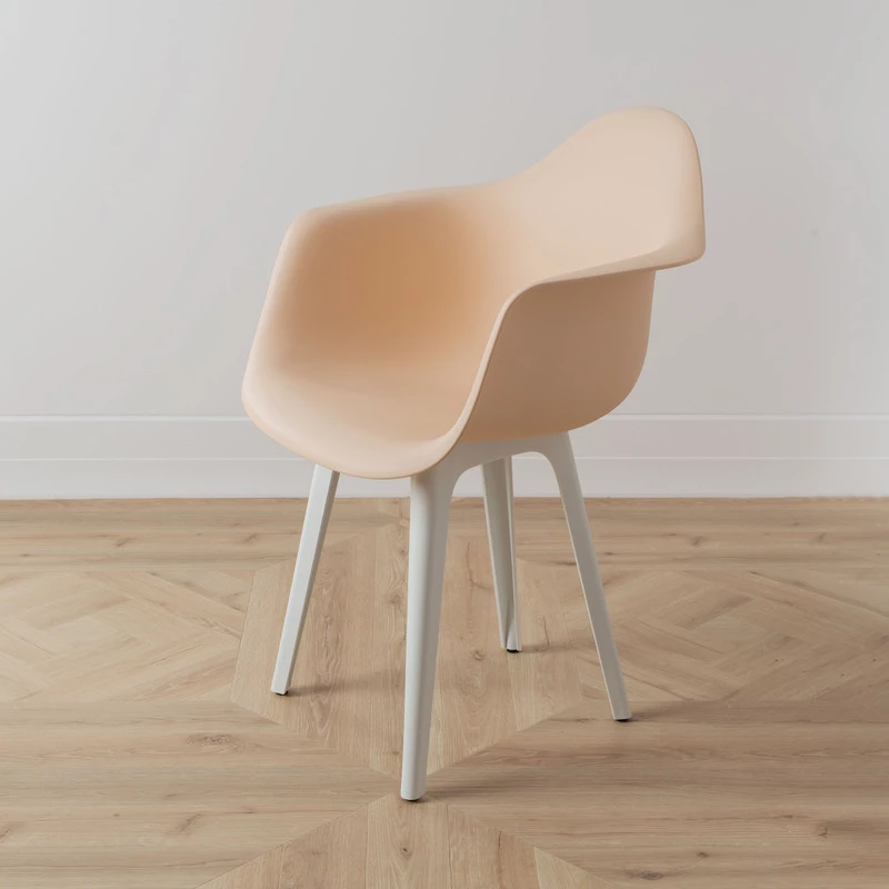 DERSTUHL Комплект стульев пластиковых 4 шт Plast White Eames (изображение №6)