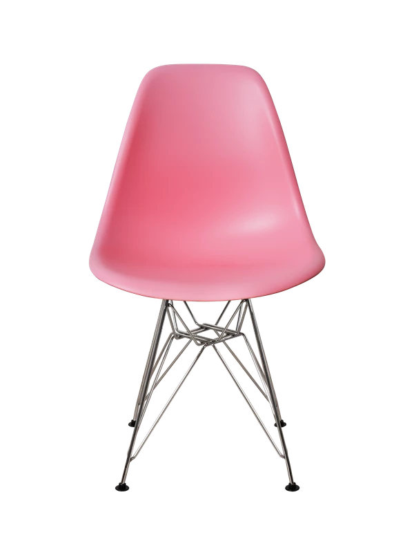 DERSTUHL Комплект стульев пластиковых 4 шт Chrom Eames (изображение №3)