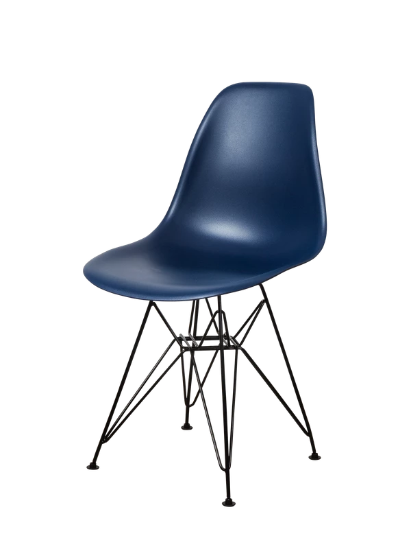 DERSTUHL Комплект стульев пластиковых 2 шт Black Eames (изображение №1)