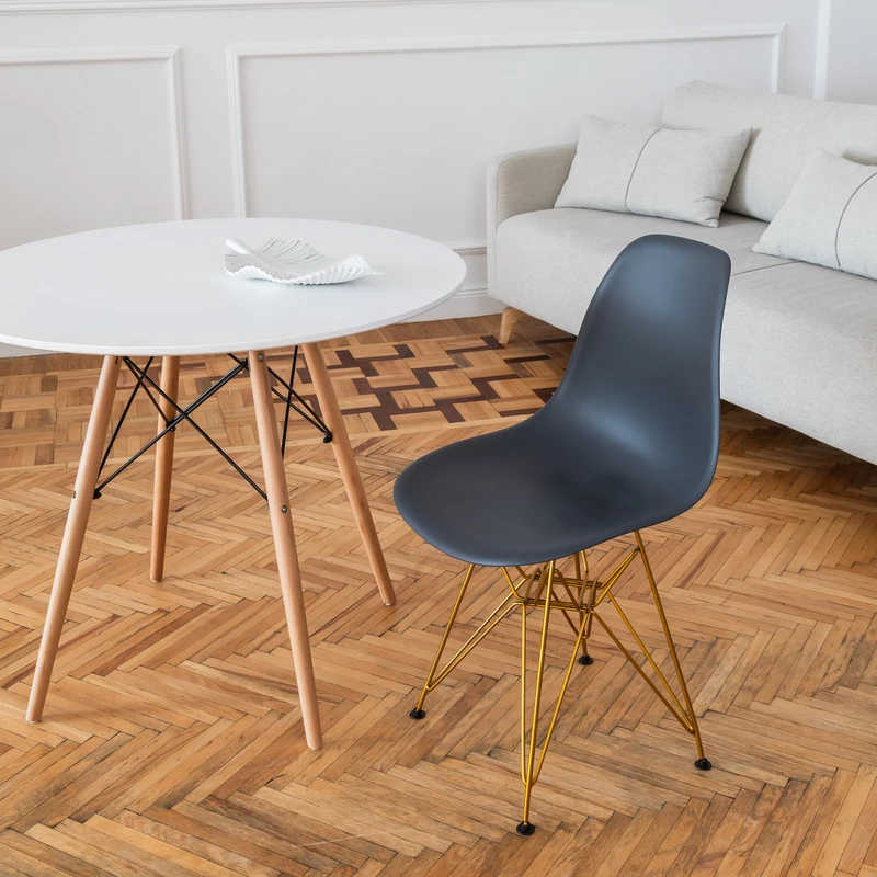 DERSTUHL Комплект стульев пластиковых 2 шт Gold Eames (изображение №6)