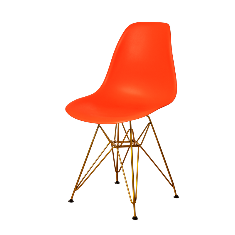 DERSTUHL Комплект стульев пластиковых 2 шт Gold Eames