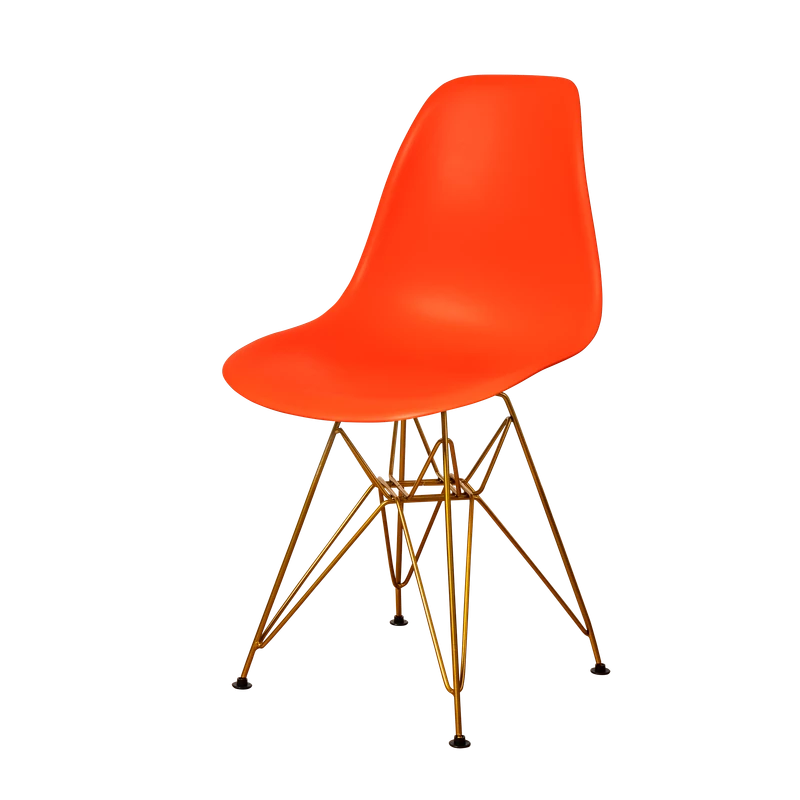 DERSTUHL Комплект стульев пластиковых 2 шт Gold Eames (изображение №1)