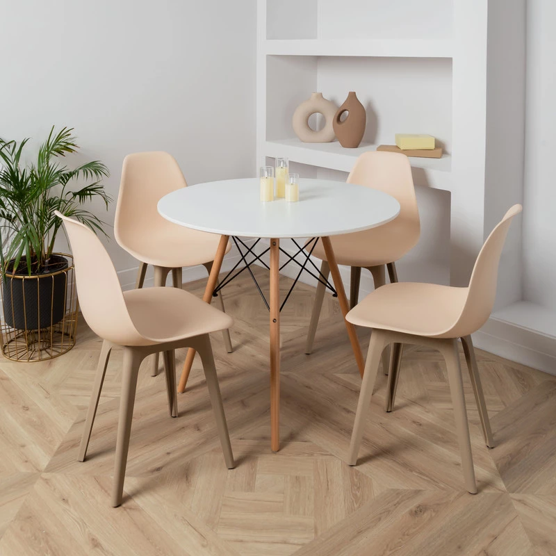 DERSTUHL Стул пластиковый Plast Dark Beige Eames (изображение №2)