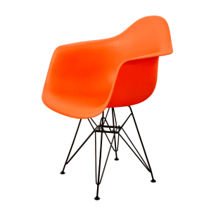 DERSTUHL Комплект стульев пластиковых 2 шт Black Eames