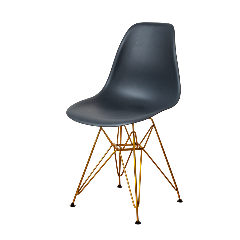 DERSTUHL Комплект стульев пластиковых 2 шт Gold Eames