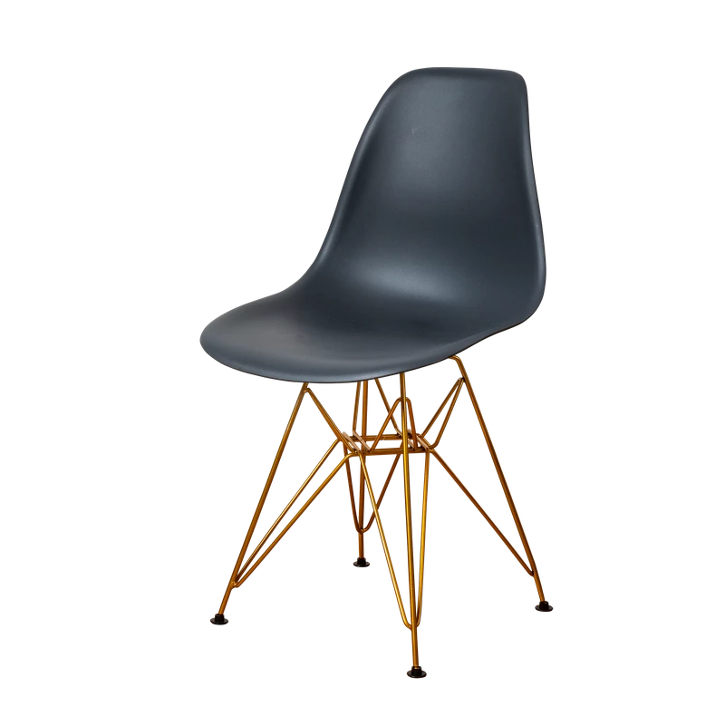 DERSTUHL Комплект стульев пластиковых 2 шт Gold Eames (изображение №1)
