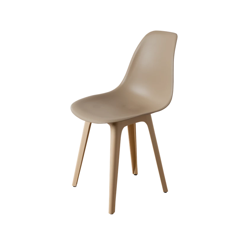 DERSTUHL Стул пластиковый Plast Beige Eames (изображение №1)