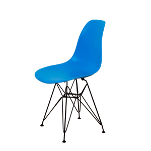 DERSTUHL Стул пластиковый Black Eames