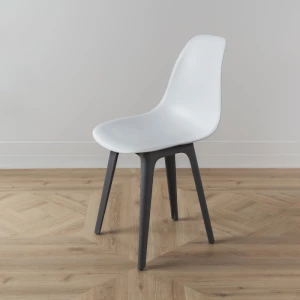 Второе фото. DERSTUHL Стул пластиковый Plast Dark Grey Eames