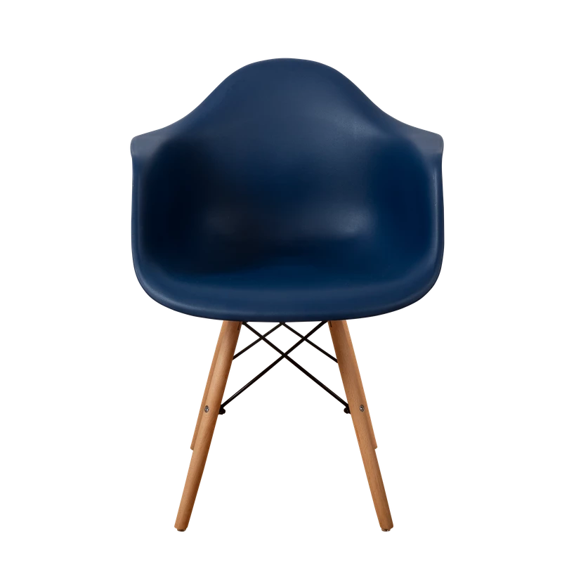 DERSTUHL Комплект стульев пластиковых 2 шт Wood Eames (изображение №3)