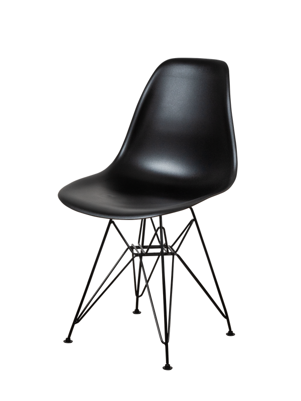 DERSTUHL Комплект стульев пластиковых 2 шт Black Eames