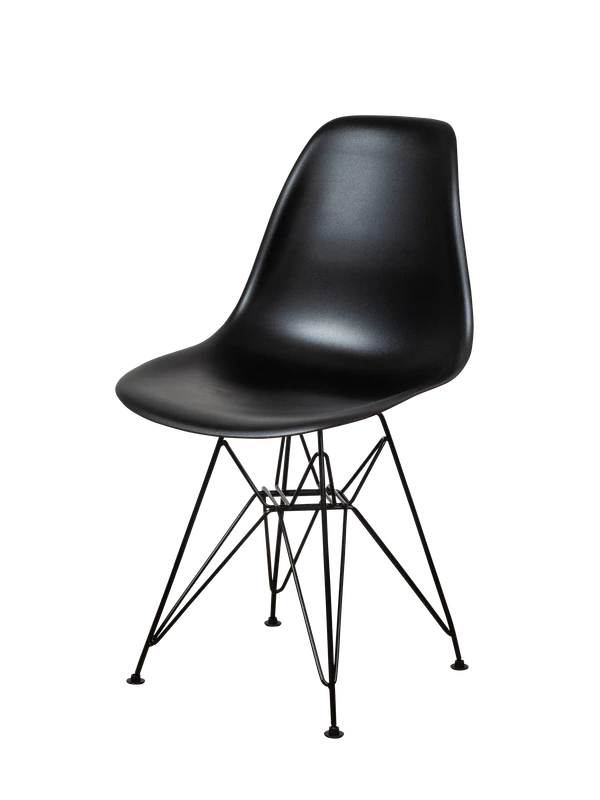DERSTUHL Комплект стульев пластиковых 2 шт Black Eames (изображение №1)