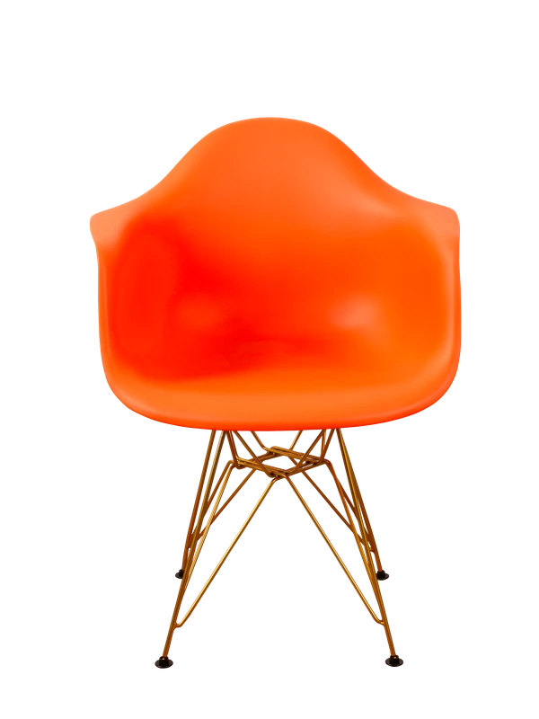 DERSTUHL Комплект стульев пластиковых 4 шт Gold Eames (изображение №3)