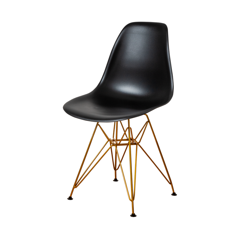 DERSTUHL Комплект стульев пластиковых 2 шт Gold Eames