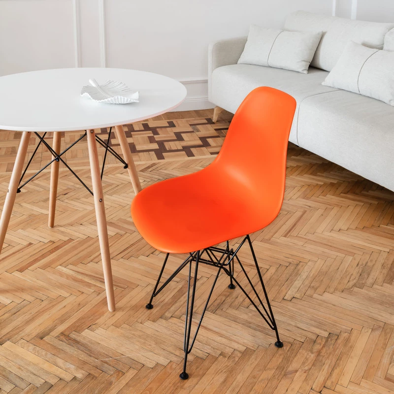 DERSTUHL Комплект стульев пластиковых 2 шт Black Eames (изображение №6)