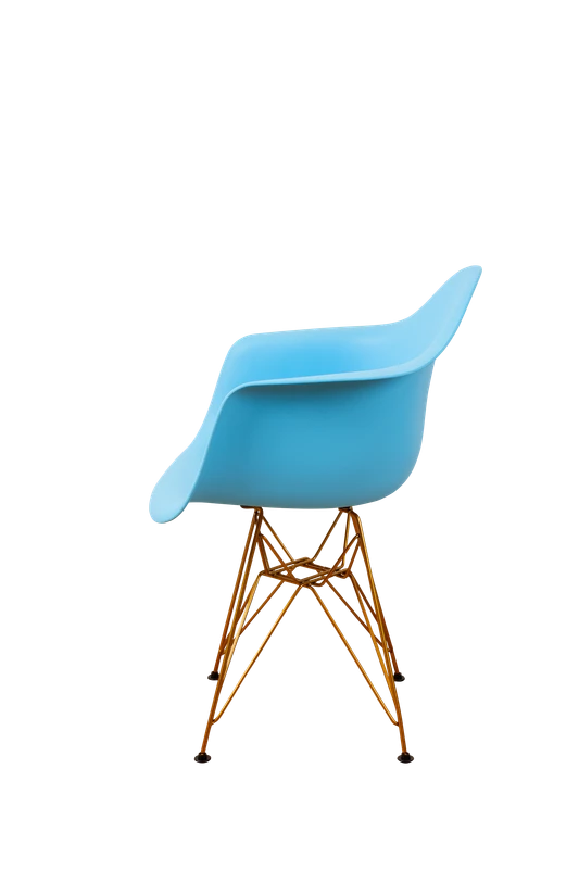 DERSTUHL Комплект стульев пластиковых 2 шт Gold Eames (изображение №4)