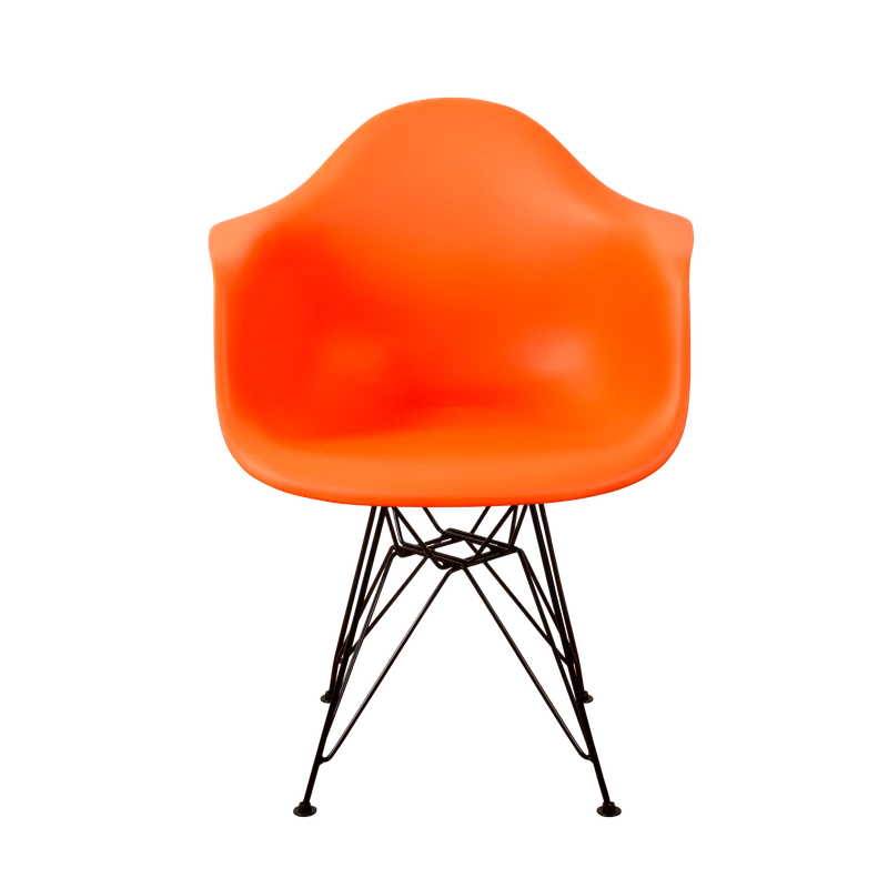 DERSTUHL Комплект стульев пластиковых 2 шт Black Eames (изображение №3)