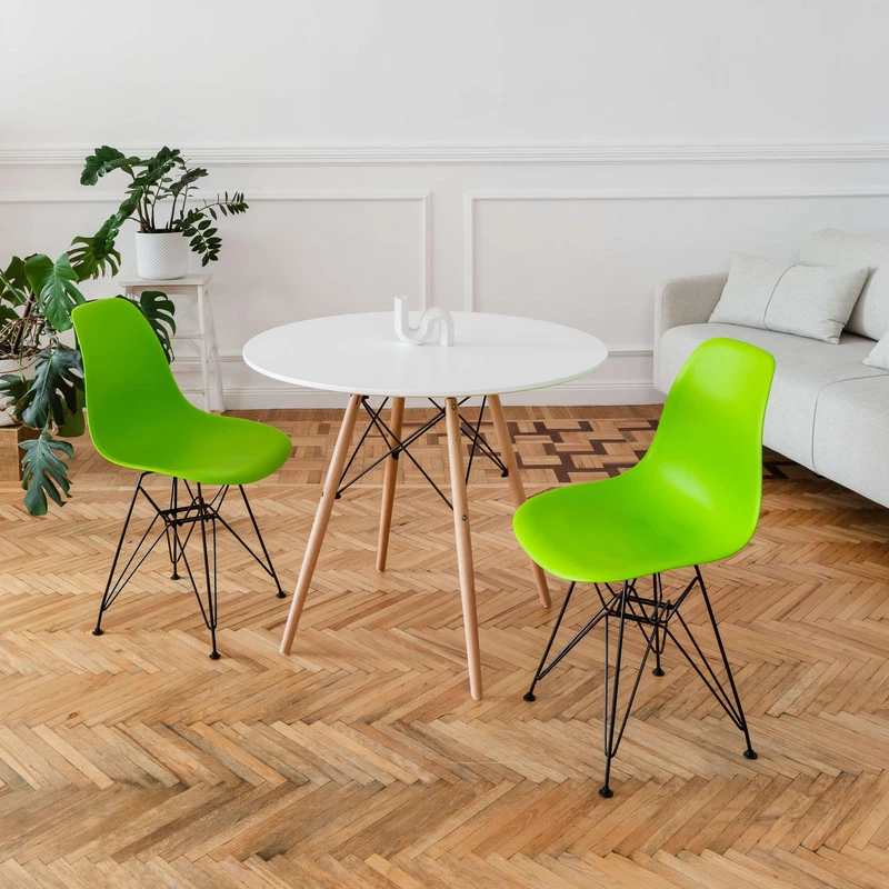 DERSTUHL Комплект стульев пластиковых 2 шт Black Eames (изображение №2)