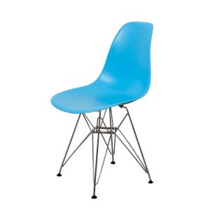 DERSTUHL Комплект стульев пластиковых 4 шт Chrom Eames