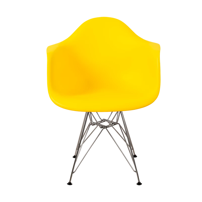 DERSTUHL Комплект стульев пластиковых 2 шт Chrom Eames (изображение №3)