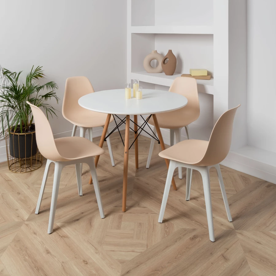 DERSTUHL Стул пластиковый Plast White Eames (изображение №2)