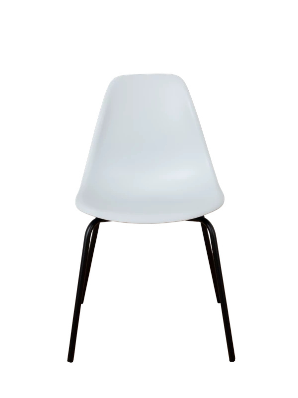 DERSTUHL Комплект стульев пластиковых 4 шт Elegant Black Eames (изображение №3)