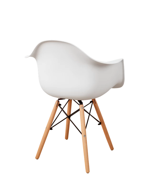 DERSTUHL Комплект стульев пластиковых 2 шт Wood Eames (изображение №5)