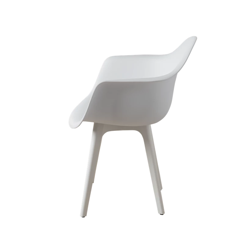 DERSTUHL Комплект стульев пластиковых 2 шт Plast White Eames (изображение №4)
