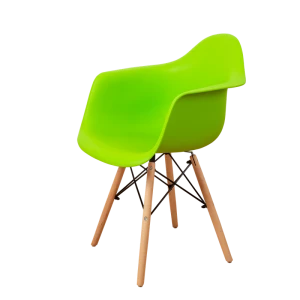 DERSTUHL Стул-кресло из пластика Wood Eames