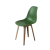 DERSTUHL Комплект стульев пластиковых 2 шт Plast Dark Beige Eames
