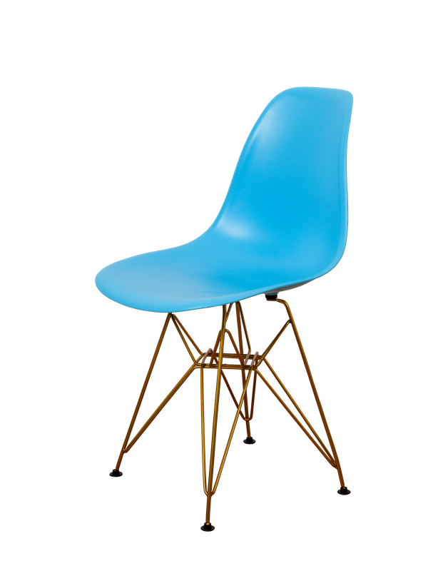 DERSTUHL Комплект стульев пластиковых 2 шт Gold Eames