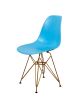 DERSTUHL Комплект стульев пластиковых 4 шт Gold Eames