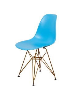 DERSTUHL Комплект стульев пластиковых 4 шт Gold Eames