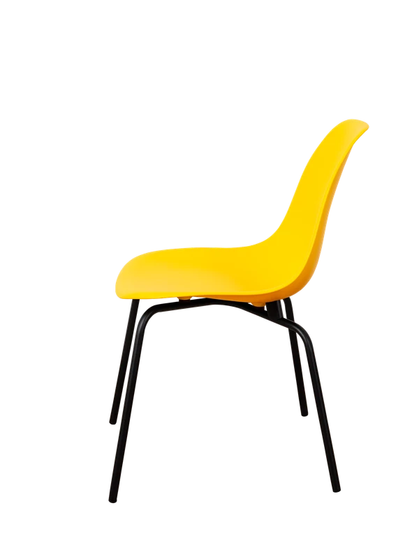 DERSTUHL Комплект стульев пластиковых 2 шт Elegant Black Eames (изображение №4)