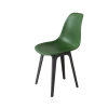 DERSTUHL Комплект стульев пластиковых 4 шт Plast Dark Grey Eames