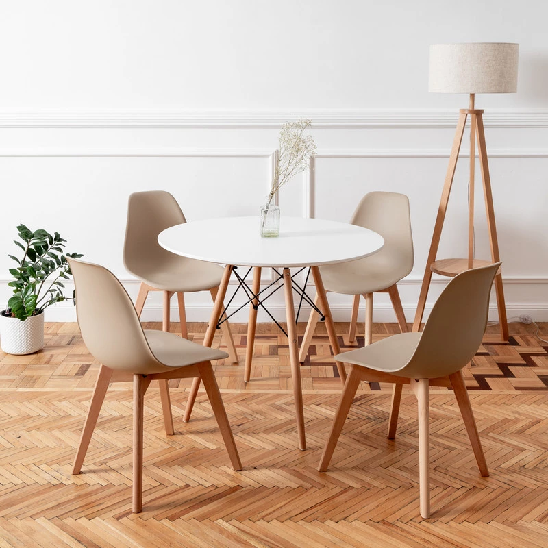 DERSTUHL Комплект стульев пластиковых 2 шт Grand Wood Eames (изображение №2)