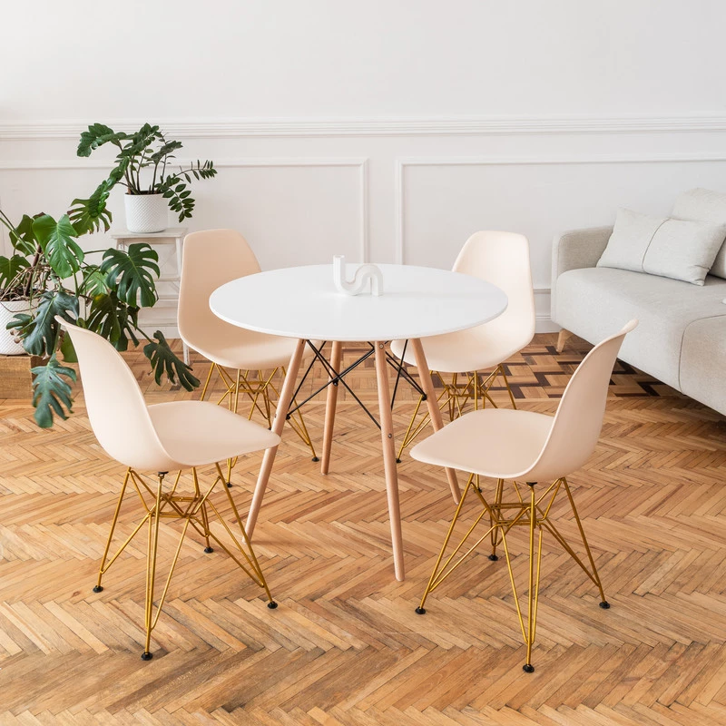 DERSTUHL Комплект стульев пластиковых 2 шт Gold Eames (изображение №2)