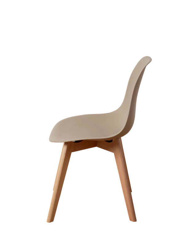 DERSTUHL Комплект стульев пластиковых 2 шт Grand Wood Eames (изображение №4)