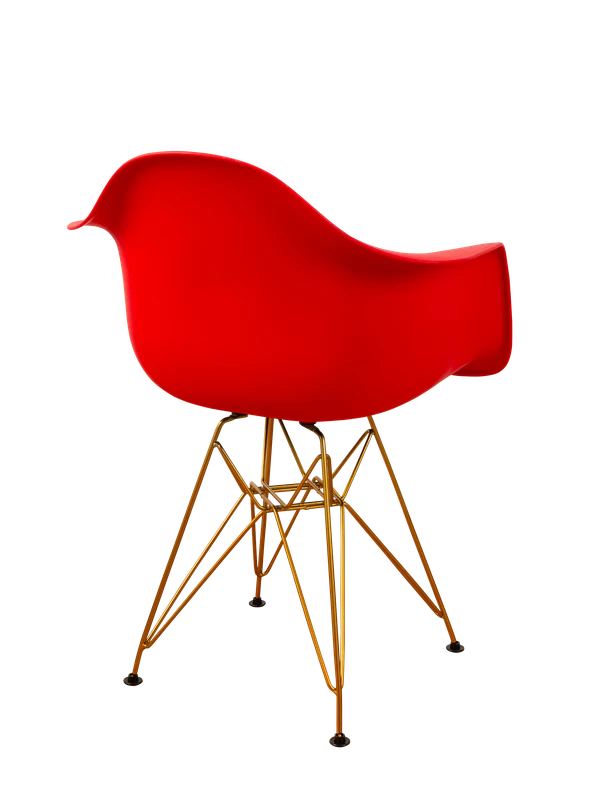 DERSTUHL Комплект стульев пластиковых 2 шт Gold Eames (изображение №5)