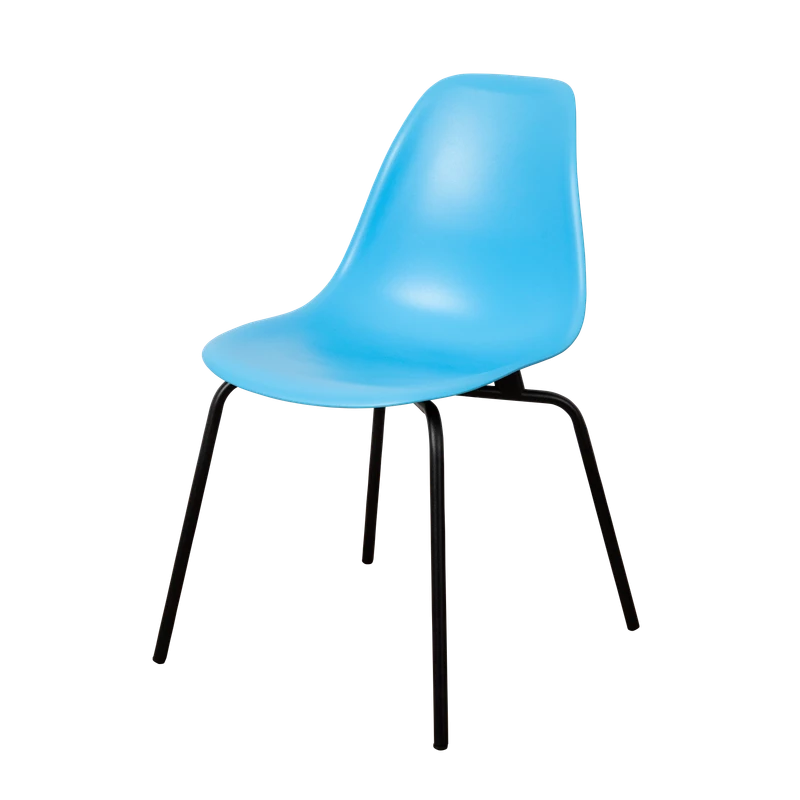 DERSTUHL Комплект стульев пластиковых 2 шт Elegant Black Eames (изображение №1)