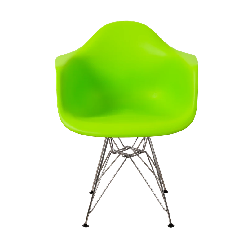 DERSTUHL Комплект стульев пластиковых 4 шт Chrom Eames (изображение №3)