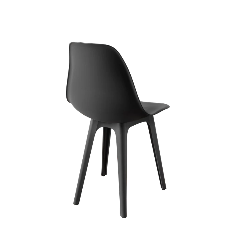 DERSTUHL Комплект стульев пластиковых 4 шт Plast Dark Grey Eames (изображение №5)