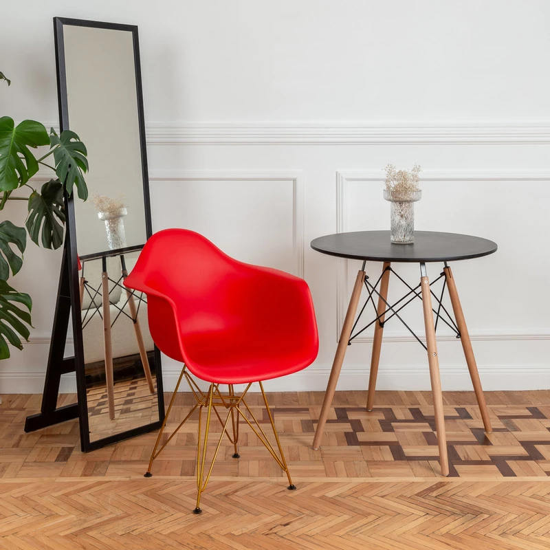 DERSTUHL Комплект стульев пластиковых 2 шт Gold Eames (изображение №6)
