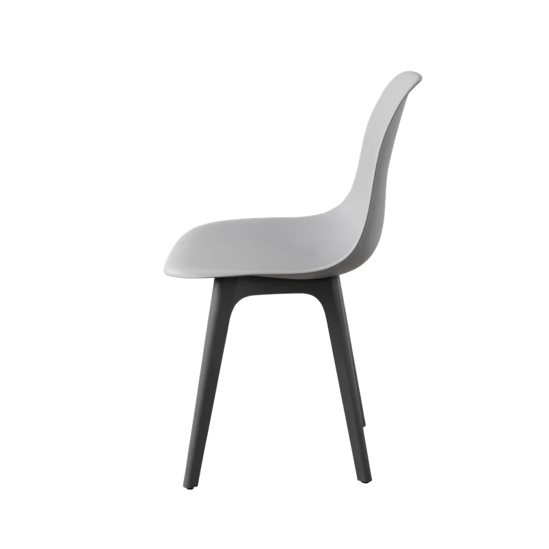 DERSTUHL Стул пластиковый Plast Dark Grey Eames (изображение №4)