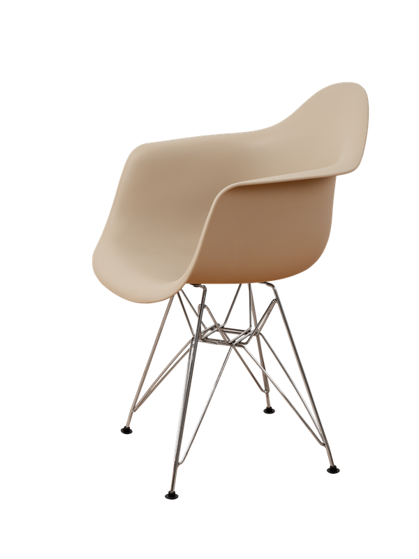 DERSTUHL Комплект стульев пластиковых 2 шт Chrom Eames
