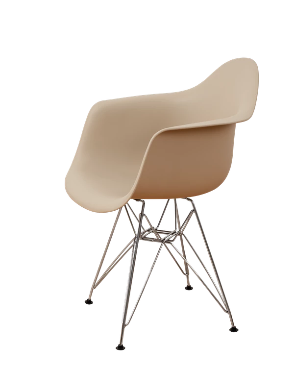 DERSTUHL Комплект стульев пластиковых 2 шт Chrom Eames (изображение №1)