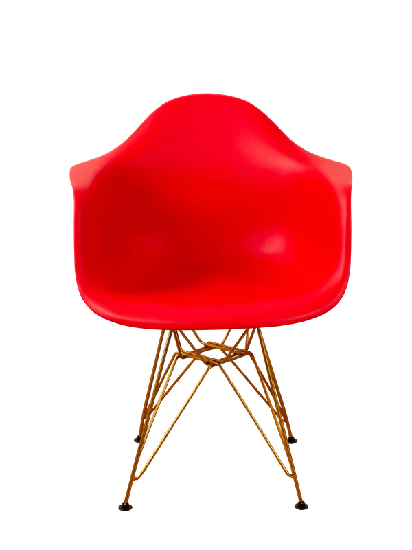 DERSTUHL Комплект стульев пластиковых 2 шт Gold Eames (изображение №3)